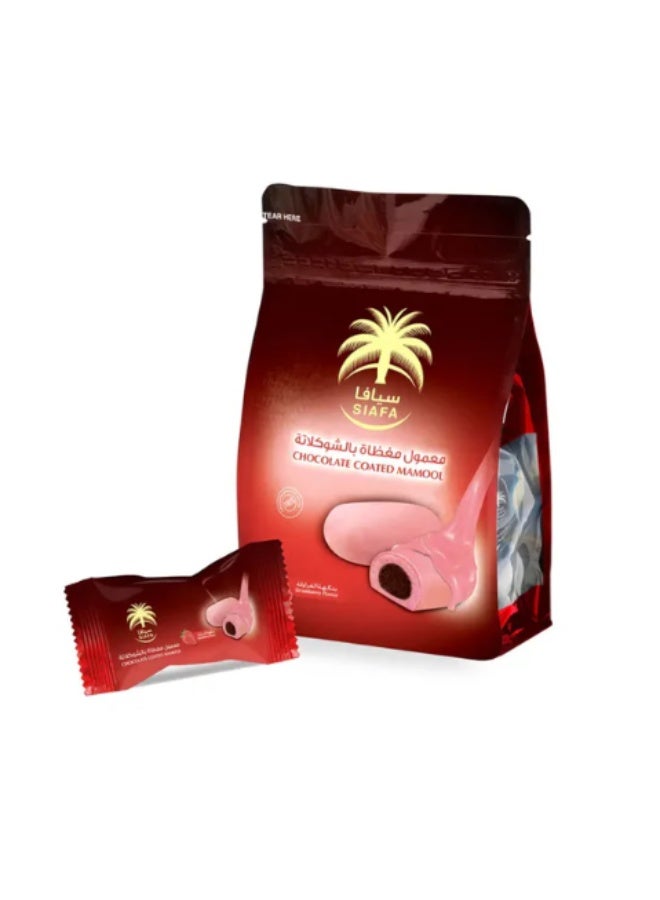 Siafa Strawberry Chocolate Mamool 210g | Premium Mamool with Strawberry-Flavored Chocolate Filling - Image 1